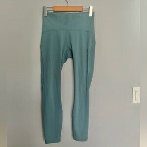 Lululemon Train Times Pant 25” Frosted Pine Size 6